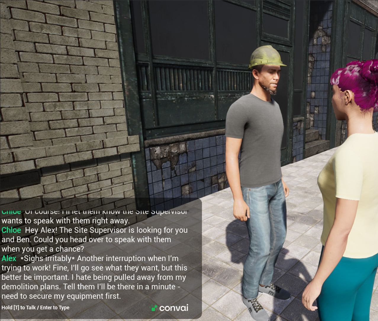 AI Agent Behavior System project preview